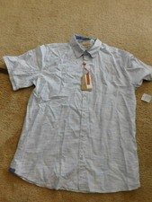 WEATHERPROOF VINTAGE MEN'S BUTTON FRONT S/S SHIRT SIZE XL NEW  55