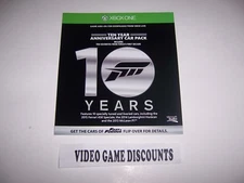 Forza 6 10th Anniversary Car Pack DLC Add-on Code for Xbox One 1 
