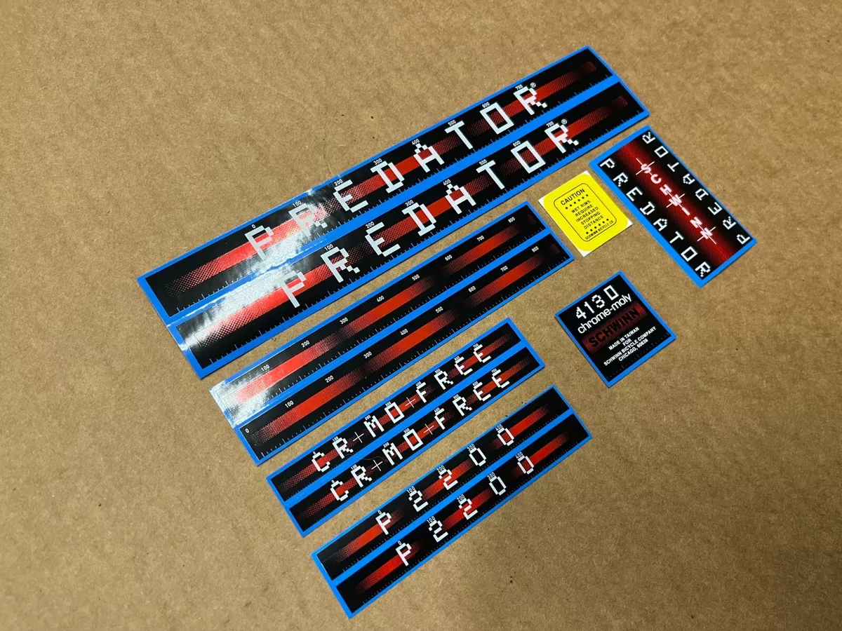 Schwinn predator decals sales