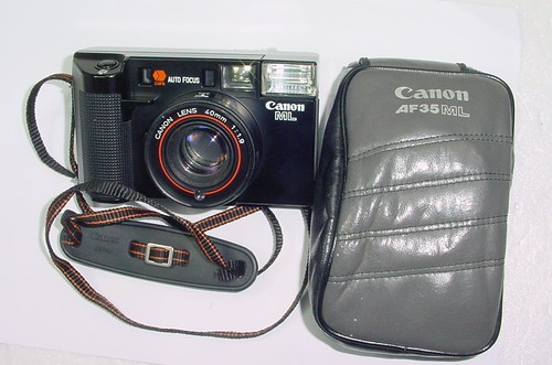 Canon AF35 ML Objektiv 35 mm Film Autofokus Point & Shoot Kompaktkamera 40 mm f/1,9 - Bild 1 von 7