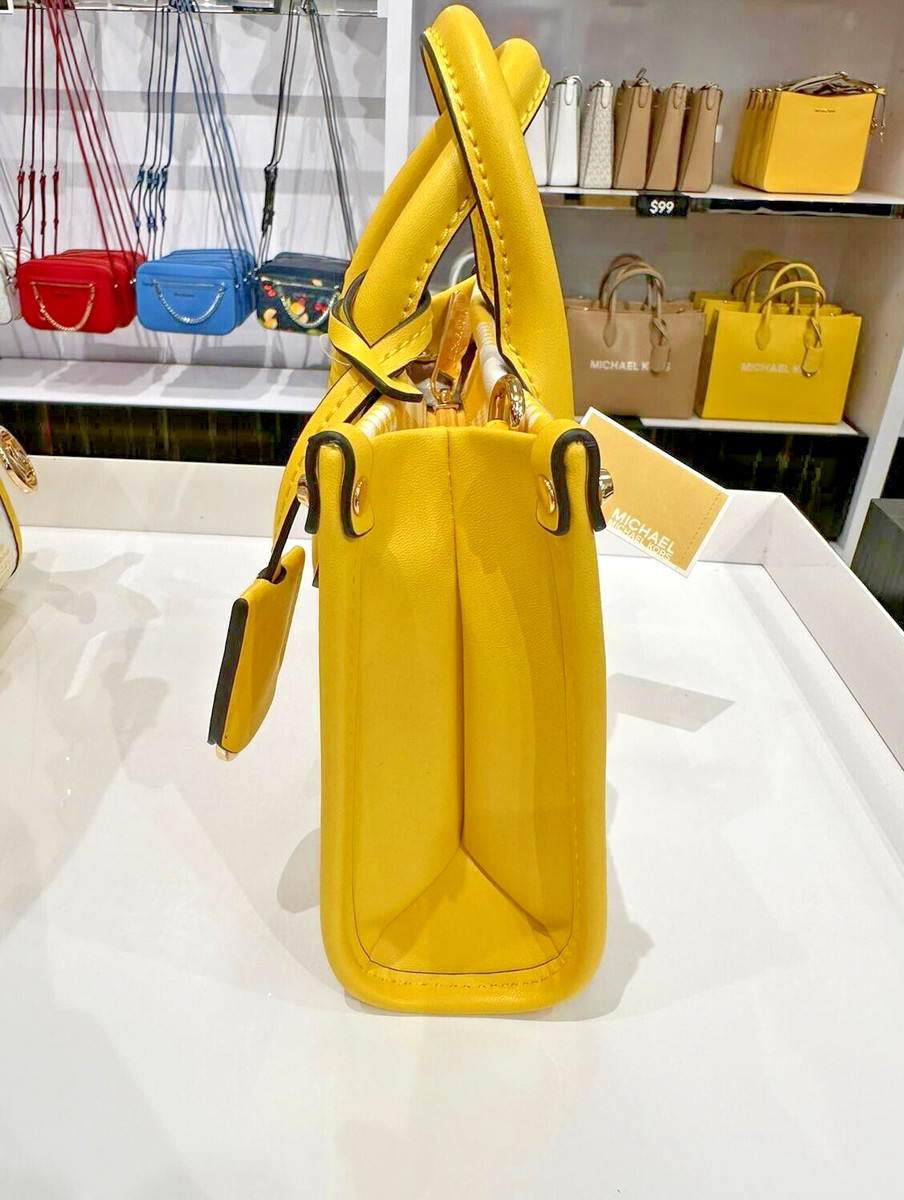 極美品 ELL エレベスト キャメル Mサイズ Michael Kors Mirella Lady Extra Small XS Mini Shopper