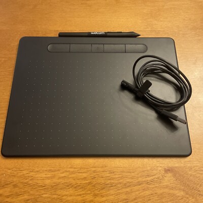 Wacom Intuos Bluetooth Graphic Tablet - Black | Model CTL-6100WL 