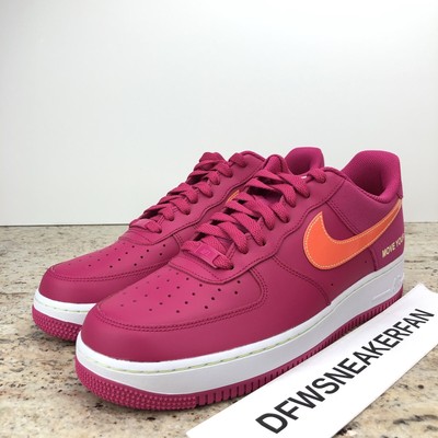 Nike Air Force 1 â07 LV8 Low World Tour Fireberry Menâs 10 Shoes DD9540-600 NEW | eBay