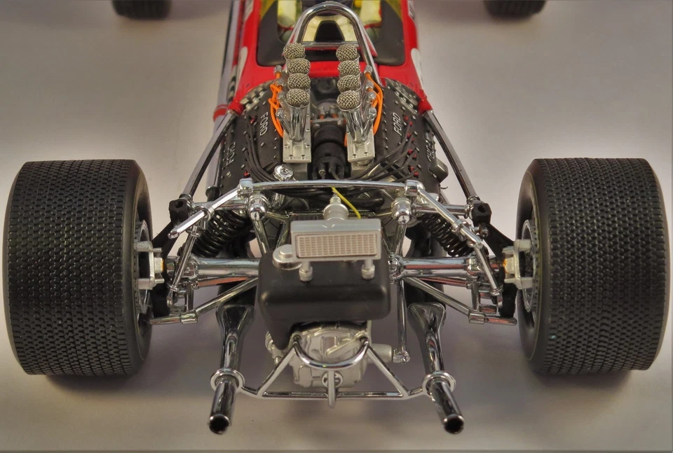 Ford Lotus F1GP Race Car Formula 1:18 Vintage Classic Custom 12 Hot Rod Model 24 - Image 4 of 4