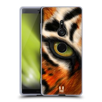 HEAD CASE DESIGNS ANIMAL EYE SOFT GEL CASE FOR SONY PHONES 1