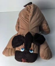 Vintage 7060 Ripples Dog Plush Stuffed Animal Puppy Prestige Toy Corp 1985 11.5"
