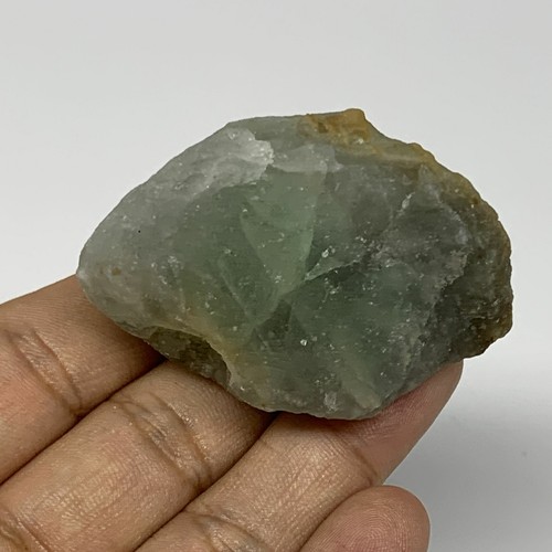 82g, 2.1"x1.5"x1.2" Fluorite Tumbled Rough Home Decor @Mexico, B18675 - Picture 3 of 12