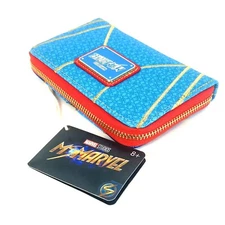 Loungefly Zip Around Wallet Ms Marvel Cosplay Marvel