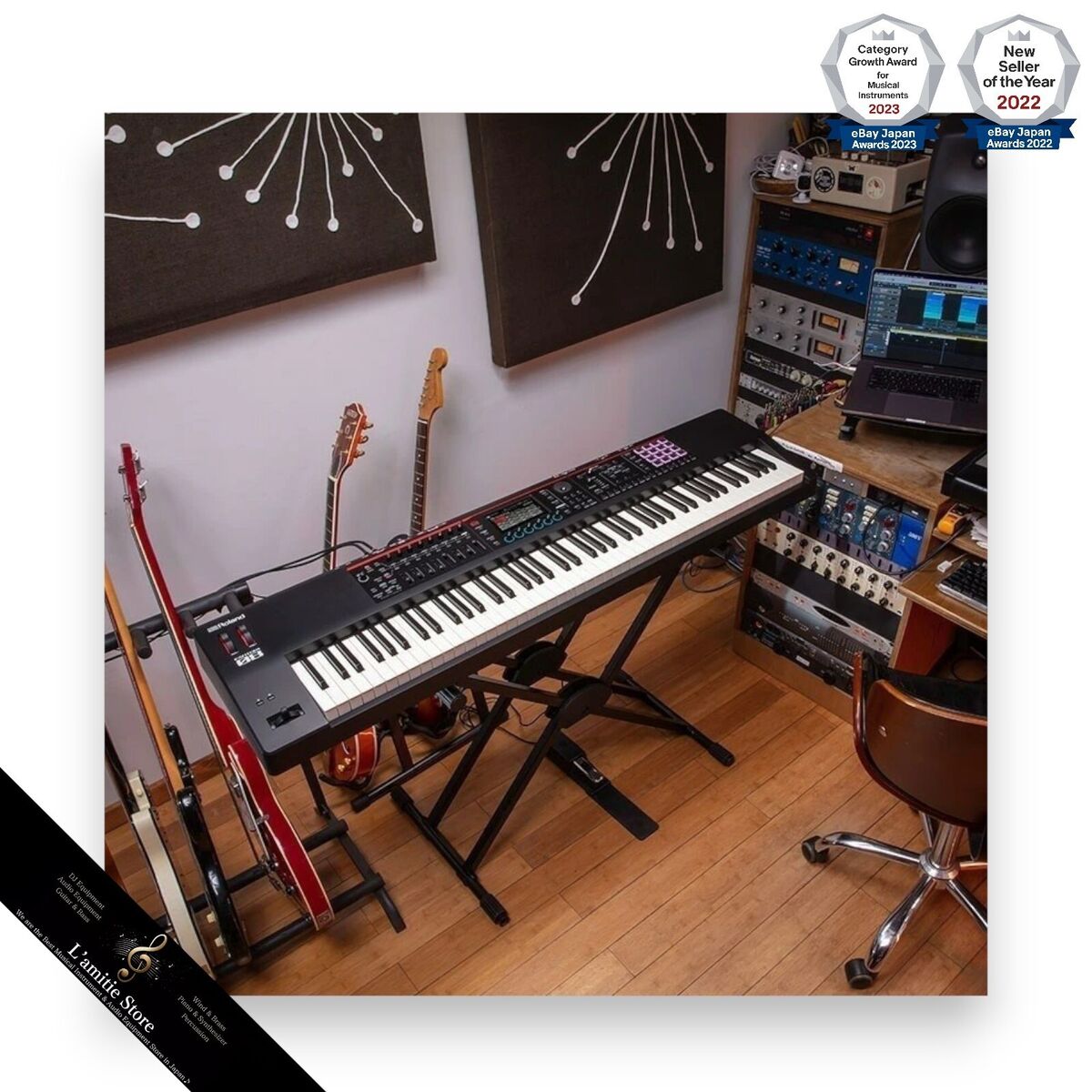 Roland FANTOM-08 Music Workstation Synthesizer 88 Keyboard Roland FANTOM-08 Music Workstation Synthesizer 88 Keyboard