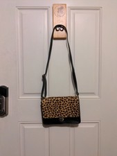 Charlie Paige Leopard Skin Handbag