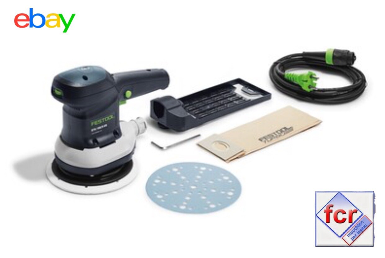 FESTOOL Levigatrice orbitale ETS 150/5 EQ  orbita 5 mm cod. 575057