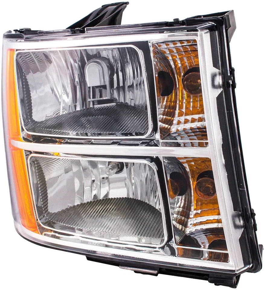 Conjunto de faros para GMC Sierra 1500 Sierra 1500 2007-2009, Sierra 2500 HD, Sie Foto 4 de 4