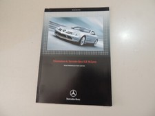 Presentación Mercedes Benz SLR McLaren Folleto introducción para el servicio /