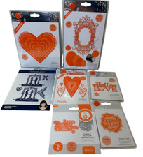 NEW Tonic Die Cuts HEART LOVE WEDDING craft scrapbook cards BRIDAL SHOWER art