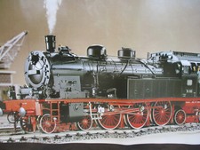 Marklin Railroad Train Poster POP Display Baureihe 78 Vintage Original 1988