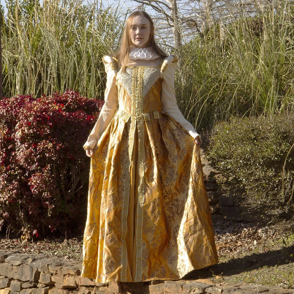 Средневековое анжуйское платье эпохи Возрождения - Изображение 3 из 4