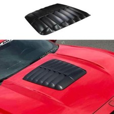 For Ford Mustang 15-17 Gt500 Matte Black Engine Hood Fender Air Outlet Frame 1pc For Ford Mustang 15-17 Gt500 Matte Black Engine Hood Fender Air Outlet Frame 1pc