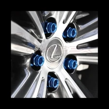 WEDS 2-Piece Coloured Shell Nut Long Type for HS200h ANF10 Blue 52747