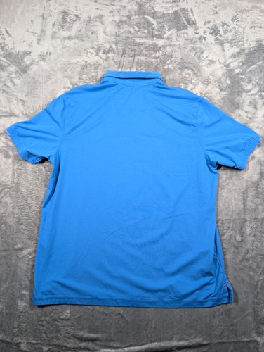 Tommy Bahama Polo Shirt Mens Xl Island Zone 37.5 Technology Short Sleeve Blue - Imagen 6 de 7