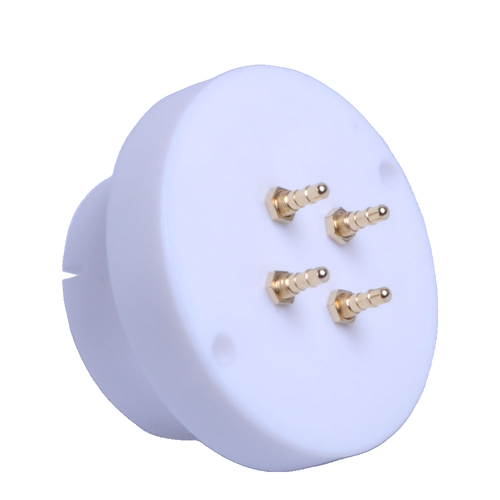 1pc 4pin TEFLONS Big Tube Socket Gold Pin For 211 845 805 Valve ...
