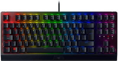 * Razer BlackWidow V3 TKL Gaming Keyboard Yellow Switches Chroma RGB ES