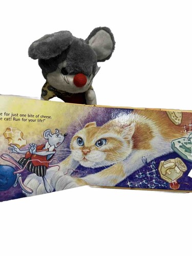 Country Mouse City Mouse Book and Plush Read and Play Children Vintage Collect - Picture 5 of 17