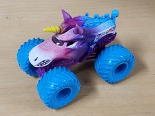 Sparkle Smash Blue Wheels MONSTER JAM Truck 2025 1/64 Spin Master Series