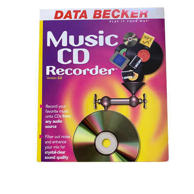Data Becker music CD recorder version 3.0