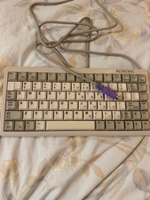 Cherry Keyboard Vtg ML4100 D-91275 Compact Mechanical PS2 Serial Czech Republic
