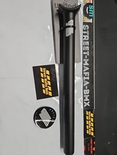 UNITED SUPREME PIVOTAL POST SEATPOST FIT BMX BIKE 25.4mm X 320mm Primo S&M NEW