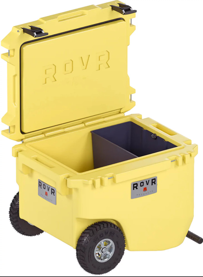 RovR RollR 60 Wheeled Cooler 80 Can Capacity All Terrain Camping