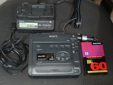 Sony EVO-250 Analog NTSC Hi8 Video8 8mm Recorder Player w/TBC Smallest VCR Deck