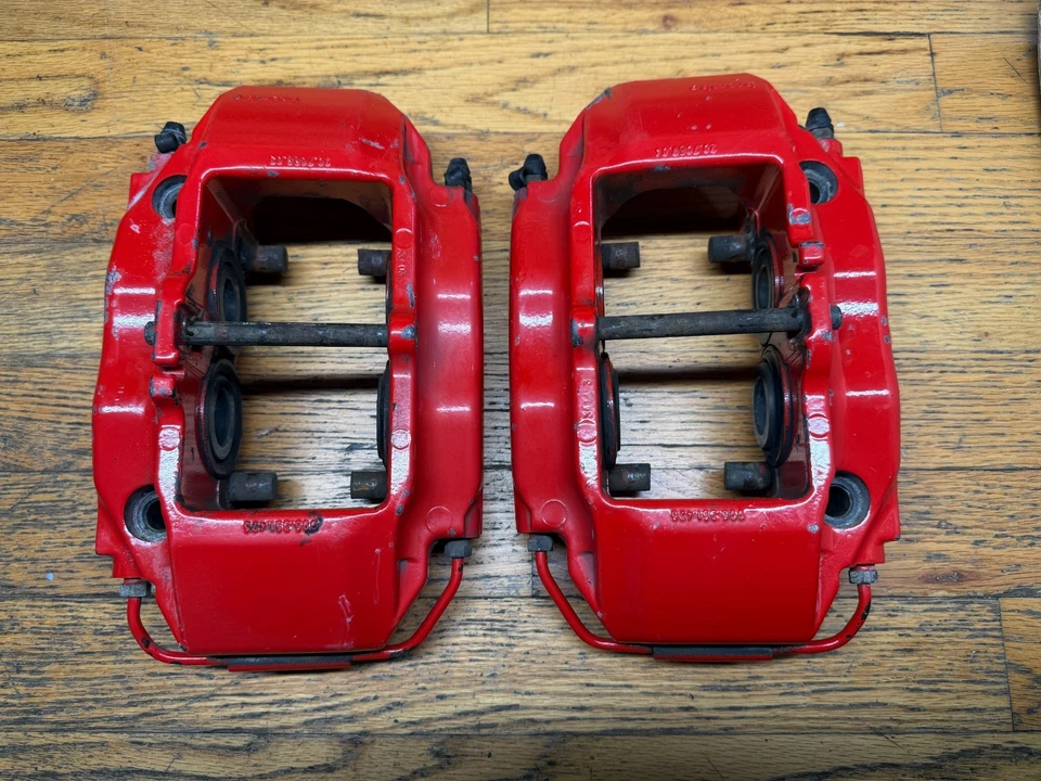 Porsche Boxster 987 911 996 1997 - 2012 Brembo Front Left & Right Brake Calipers Foto 4 de 4