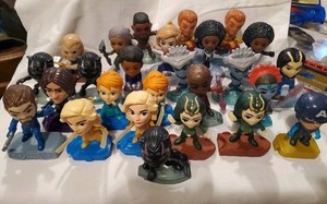 LOT OF 26 McDONALD’S HAPPY MEAL TOYS MARVEL'S AVENGERS: CAP, QUILL, THOR, MANTIS