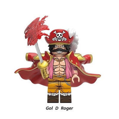 One Piece / Charakter Gol D. Roger - Klemmbaustein Custom Minifigur MOC   Neu