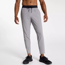 VRST Elevate Pants Men M L Grey Performance Active Stretch Taper Training Jogger