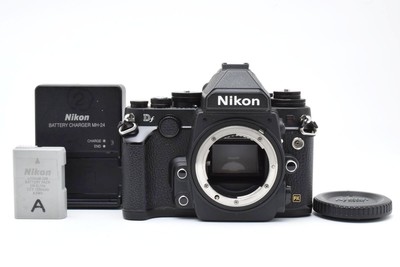 [Near MINT+++] Nikon Df Black Body 16.2MP DSLR Camera Body Shutter Count 20358
