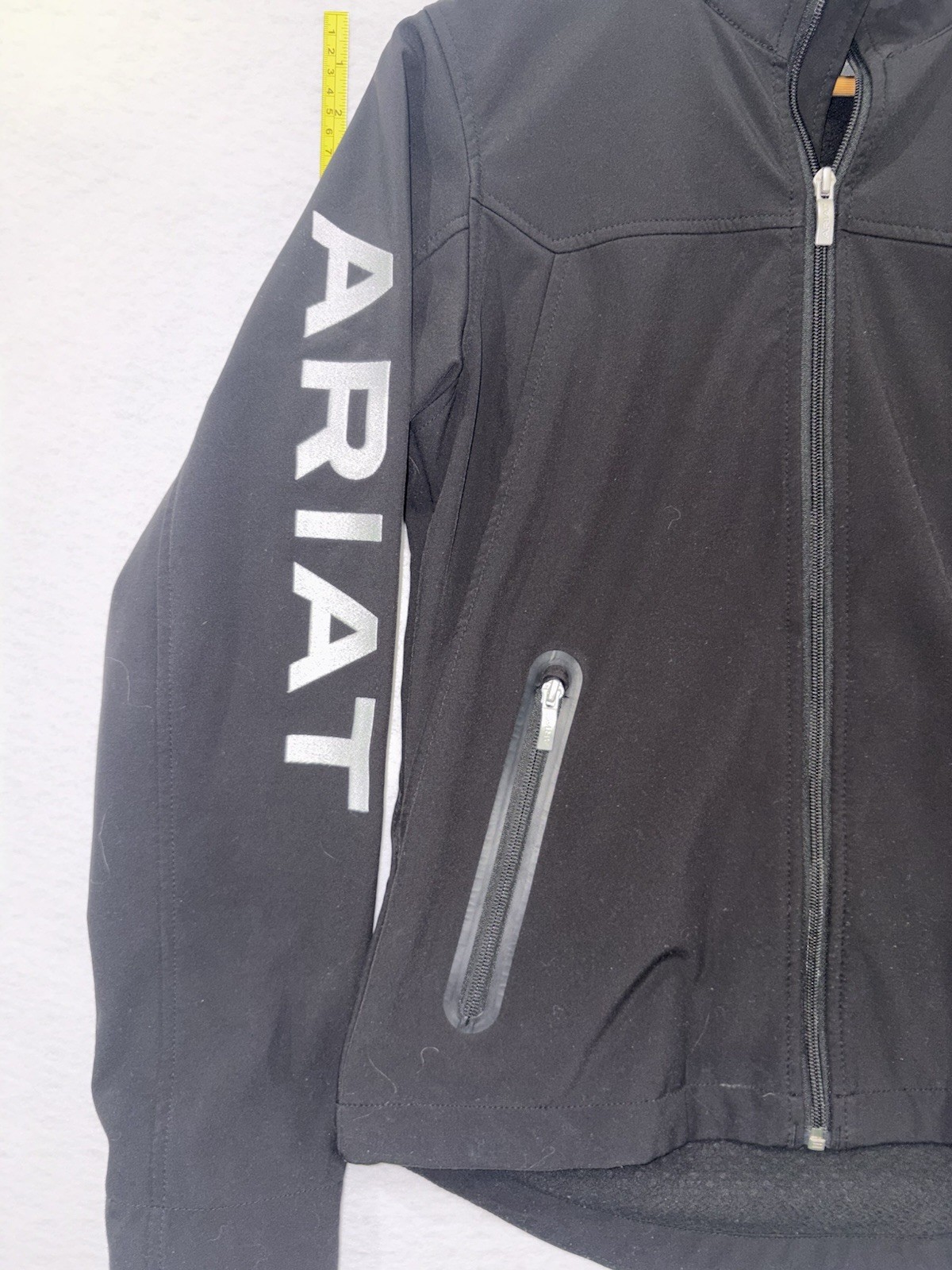 Ariat Women’s Softshell Black Jacket Medium EUC - image 7