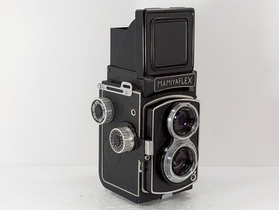 Exc+4] Mamiya Mamiyaflex Automat B TLR 6x6 Film Camera 75mm f/3.5