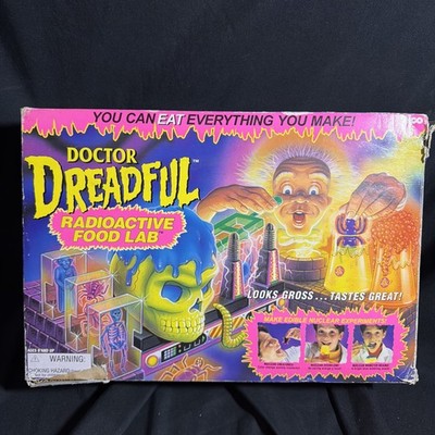 Tyco Doctor Dreadful Food Lab Monster Maker Toy Dracula Skeleton Bugs Tyco 90s