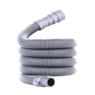 Multipurpose 8m Drain Pipe Flexible Hose Compatible for Automatic Washers & RVs