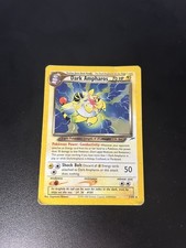 Pokémon Dark Ampharos Neo Destiny Holo Rare Unlimited 70 HP Card 11/105