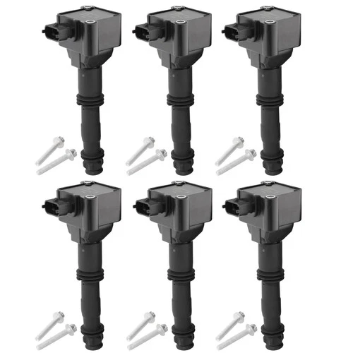 Ignition Coil Pack, Set of 6 Porsche 996 997 986 Boxster 99760210402SET