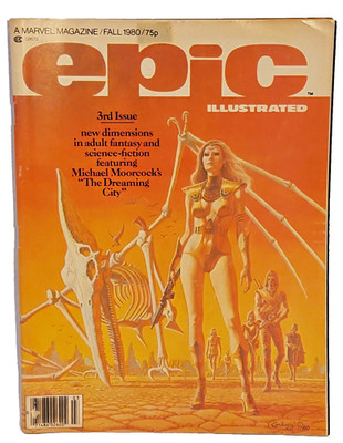 Epic Illustrated #3 Magazine 1st Appearance of Dreadstar Jim Starlin Elric