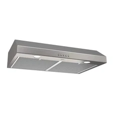 BCSQ130SS Three-Speed Glacier Under-Cabinet Range Hood with LED Lights ADA Ca...
