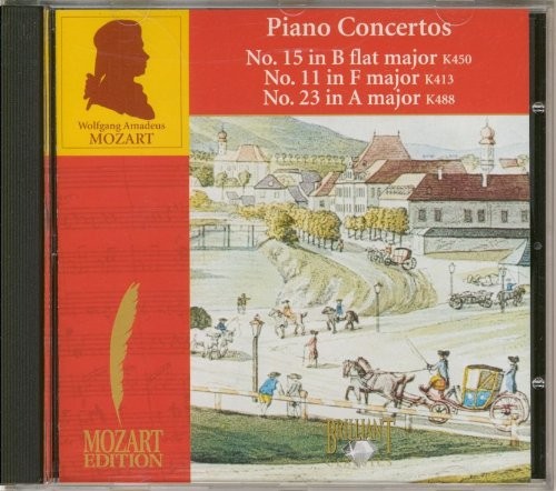 Mozart: Piano Concertos KV 450, KV 413, KV 488 (CD)