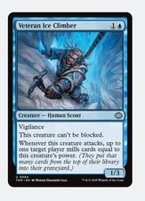 Escalador de hielo veterano | Magic The Gathering Tarkir Dragonstorm | Molino desbloqueable Blue Human Scout
