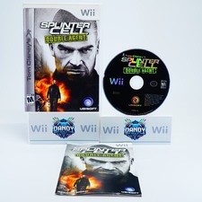 Splinter Cell Double Agent CIB W/ Manual - Wii