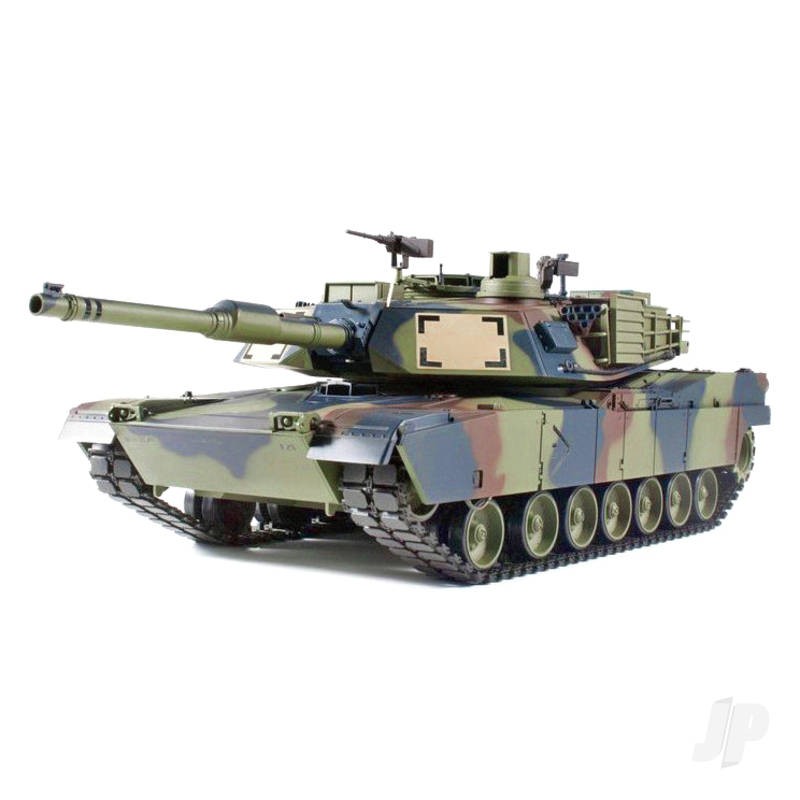 Henglong 1:16 M1A2 Abrams Pro RC Tank (IR+Shoots+Smokes+Sound+Metal Parts)