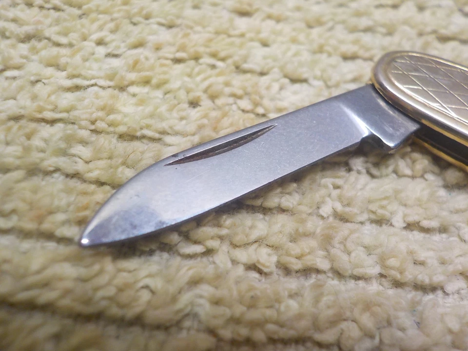 Navaja de Bolsillo Plegable Botella Coca Cola Dos Hojas Colonial Prov. RI Foto 3 de 4